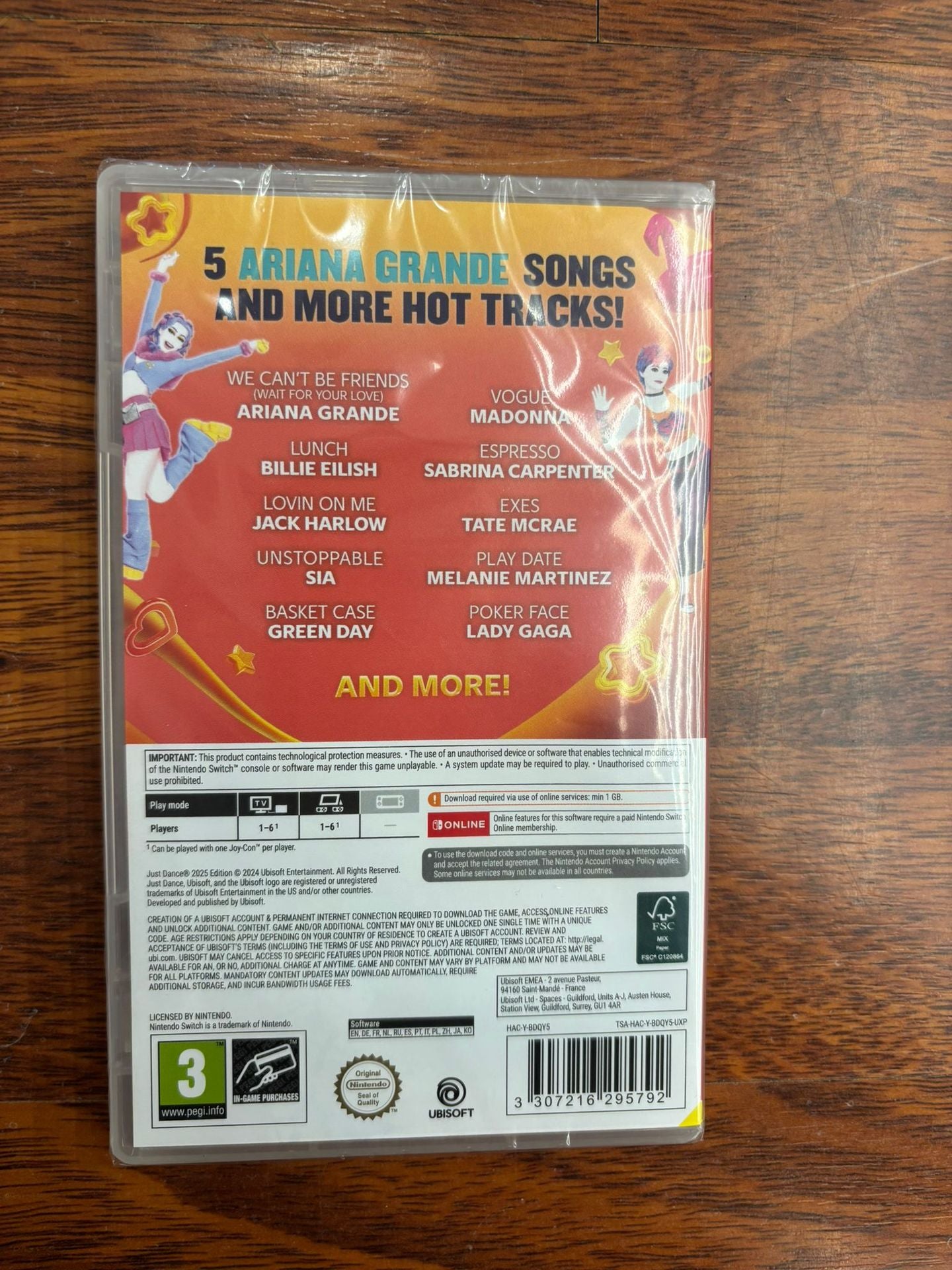 JUST DANCE 2025 SWITCH EU PRE-SALE (DIGITAL CODE IN BOX) JUST DANCE 2025 SWITCH EU PRE-SALE (DIGITAL CODE IN BOX)